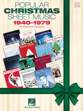 Popular Christmas Sheet Music 1940-1979 piano sheet music cover